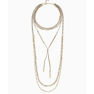Aven layering necklace